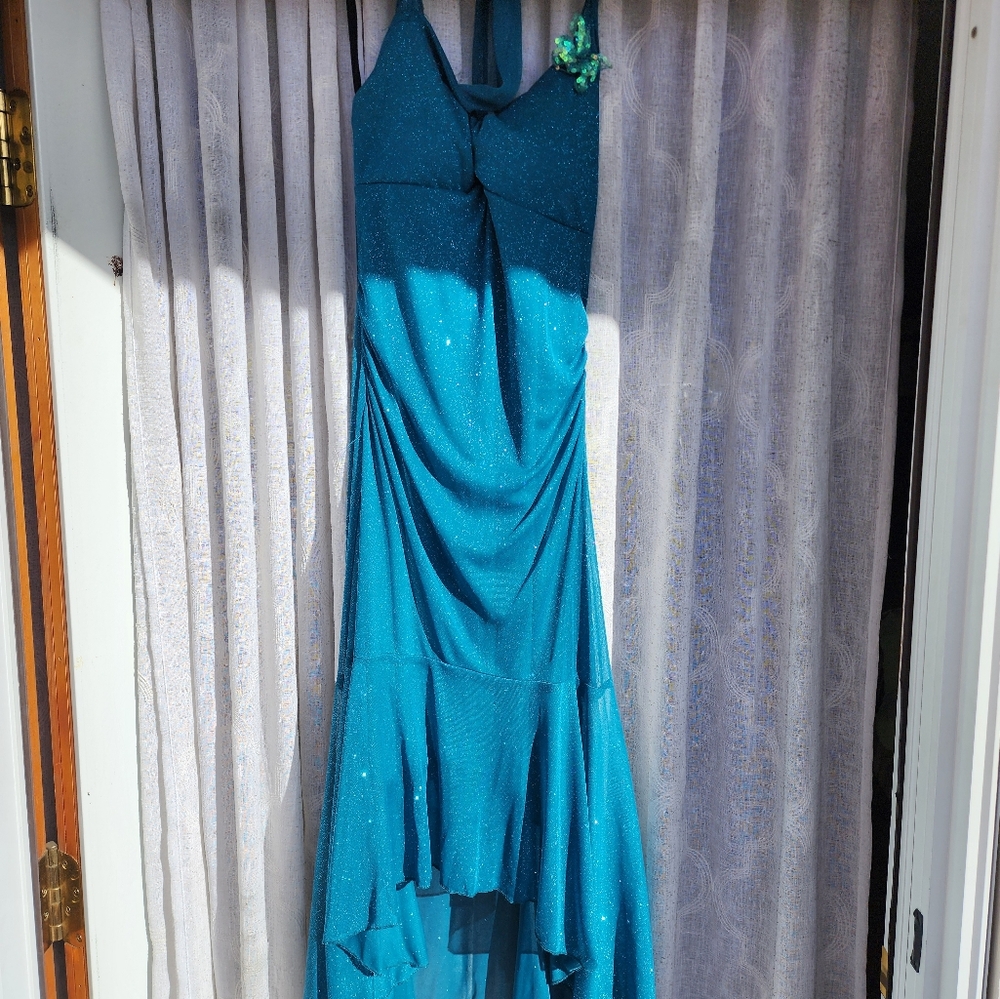 Teal Cocktail Dress